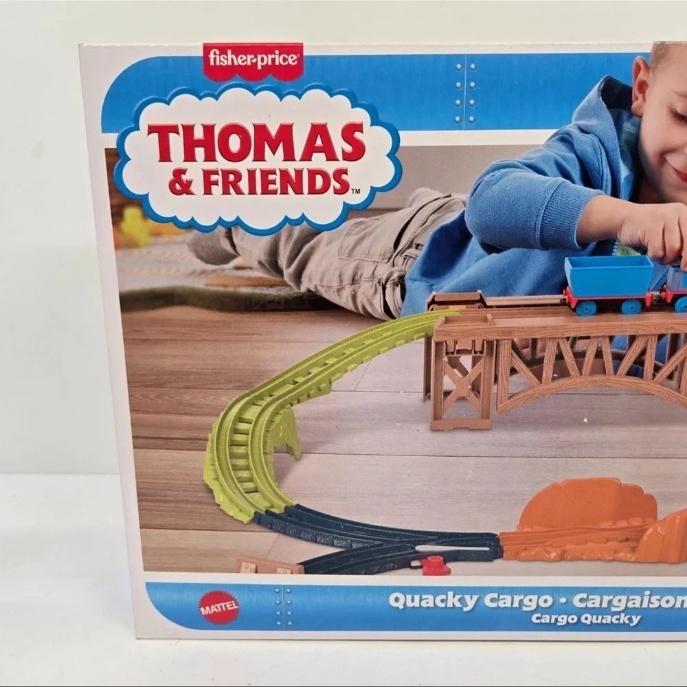 Thomas & Friends Quacky Cargo Set - Blue, Green, Orange
